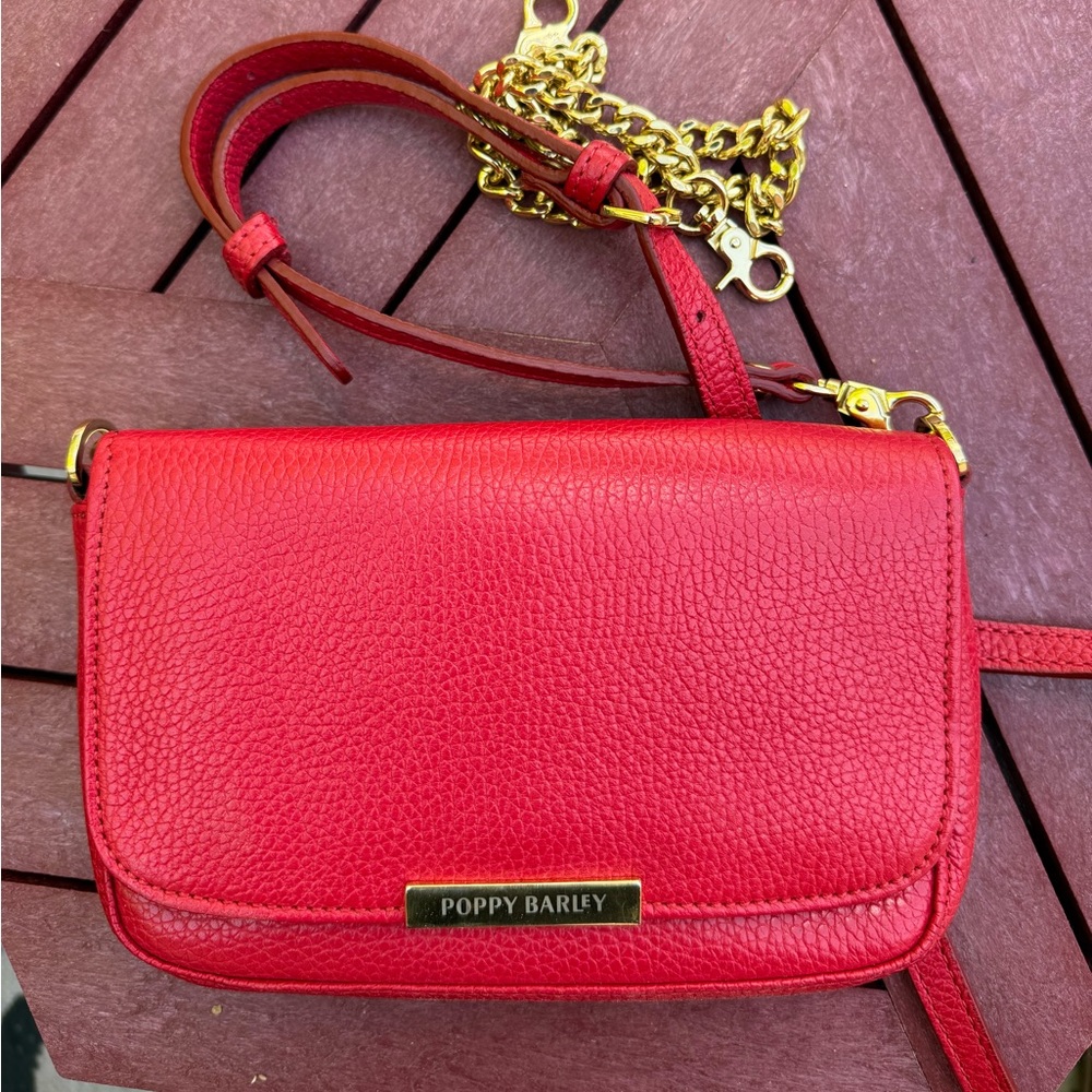 Poppy Barley Day-to-Night Bag Racing Red